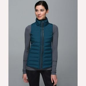 Lululemon Fluffed Up Vest Alberta Lake Size 8